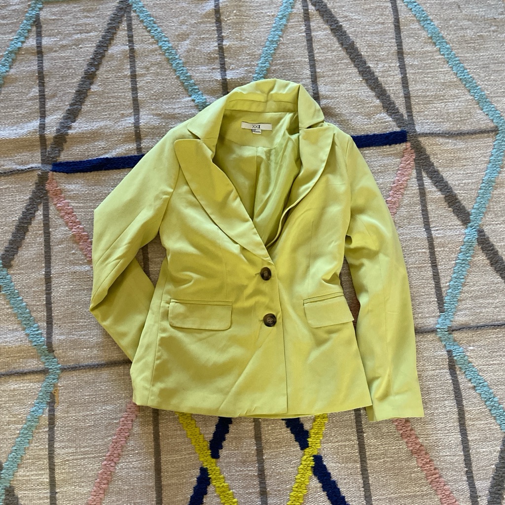 Lime Green Blazer Lime Green Blazer